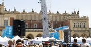 Tłumy ludzi na wspinaczce w Krakowie. Aleksandra Mirosław na podium