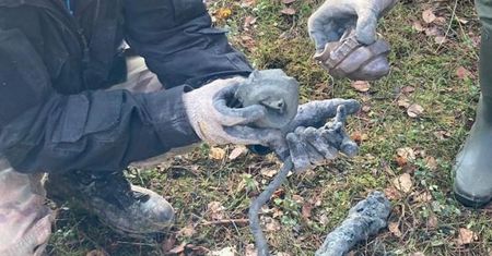 Odkrycie w lesie. To pozostałości tajnej broni Adolfa Hitlera