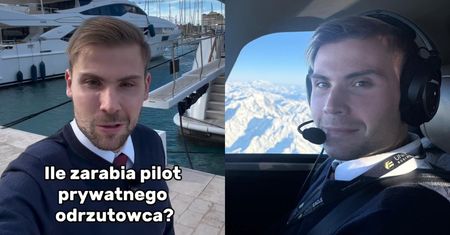 Pilot odrzutowca z "The Traitors" ujawnił zarobki w swojej branży. Na start dostaje się 5-CYFROWĄ kwotę