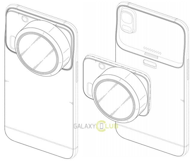 Samsung patentuje smartfona z wymiennymi obiektywami 4
