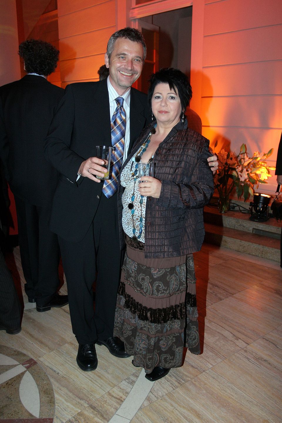 Ryszard Sibilski i Ewa Bem w 2005 roku