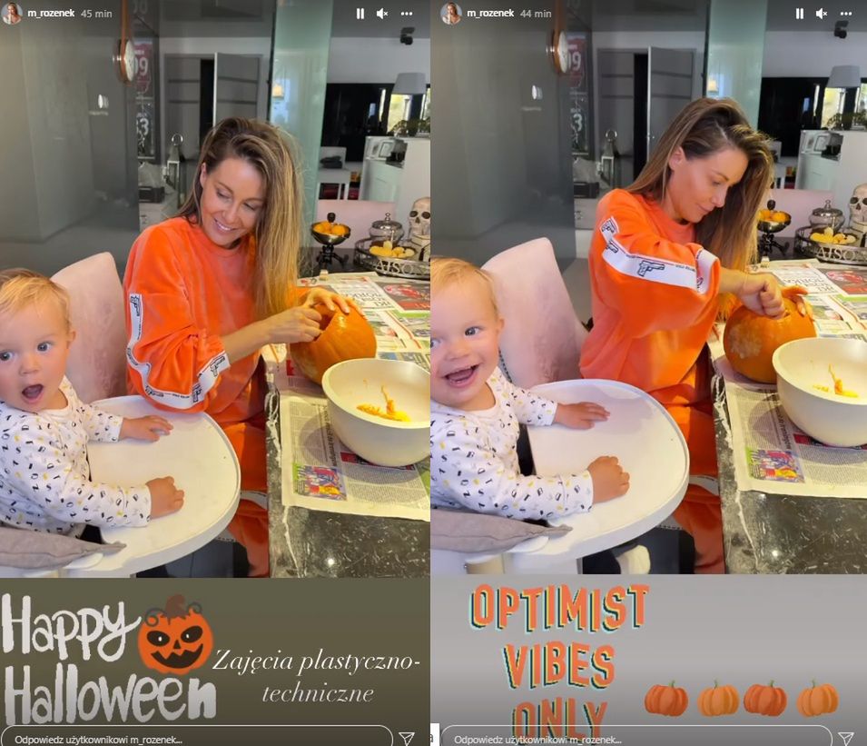 Małgorzata Rozenek szykuje się na Halloween 