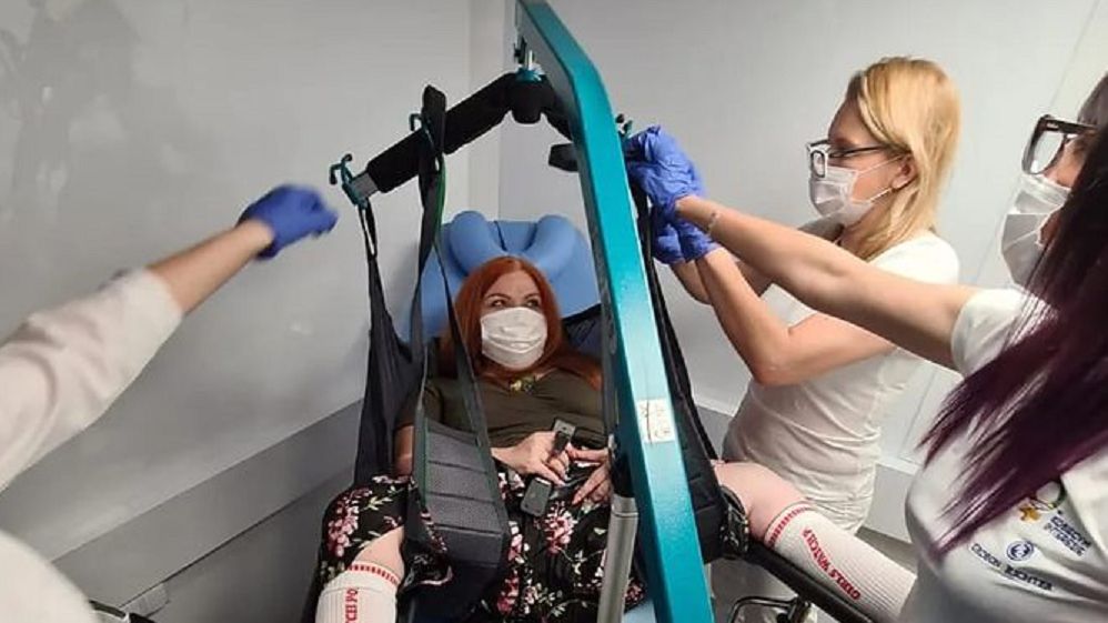 Renata Orłowska była pierwszą pacjentką testującą mobilny gabinet ginekologiczny