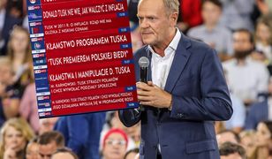 Tak TVP Info podsumowało Tuska. Samego przemówienia nie pokazano