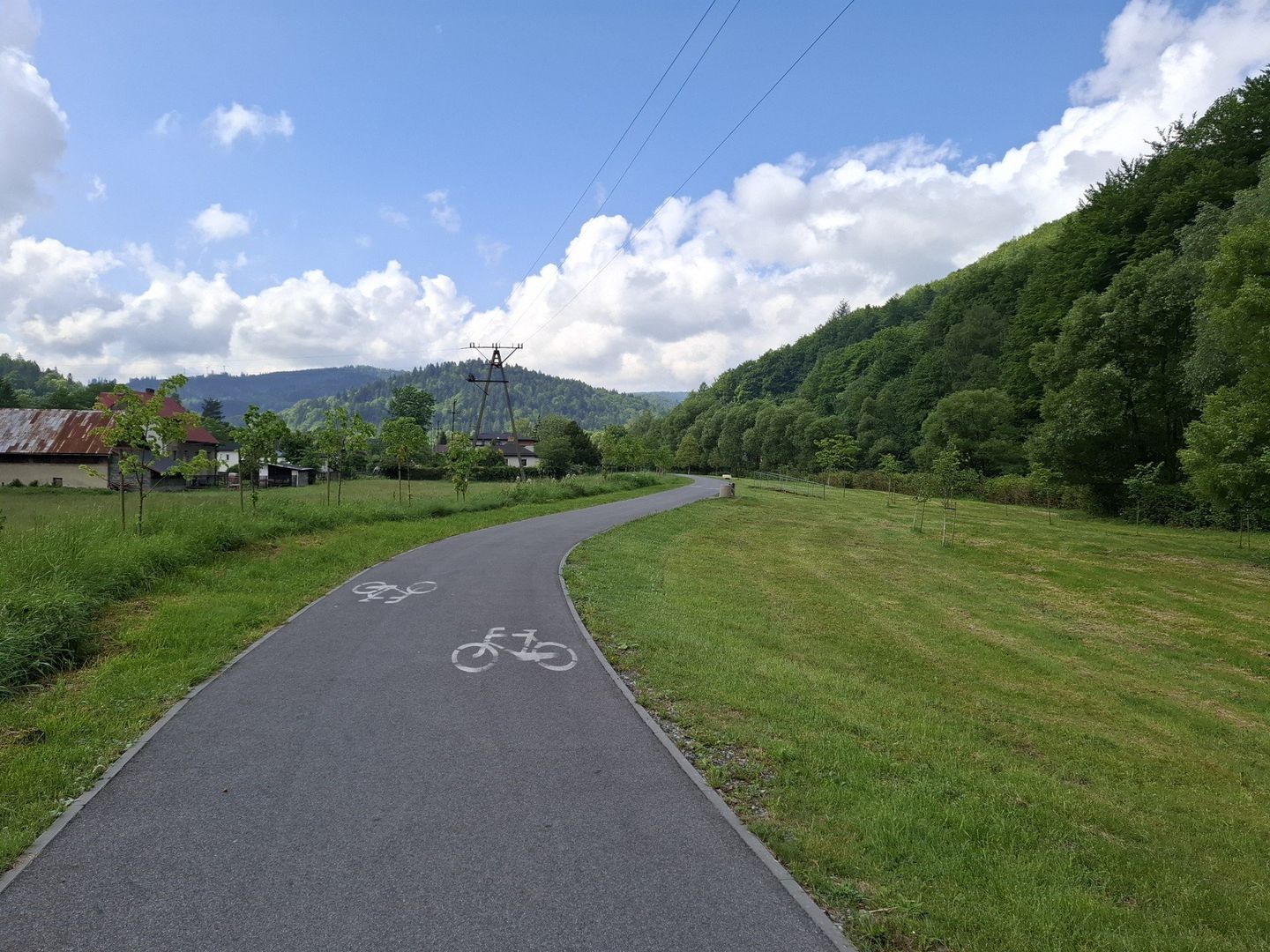 Trasa rowerowa Skoczów - Wisła