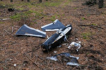 Zawiózł rosyjskiego drona do domu. Myślał, że to zabawka