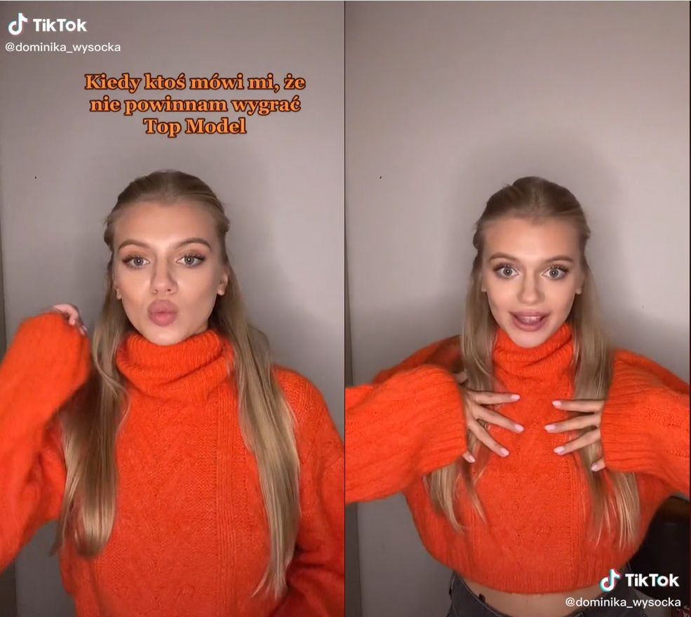 Dominika Wysocka z "Top Model" 