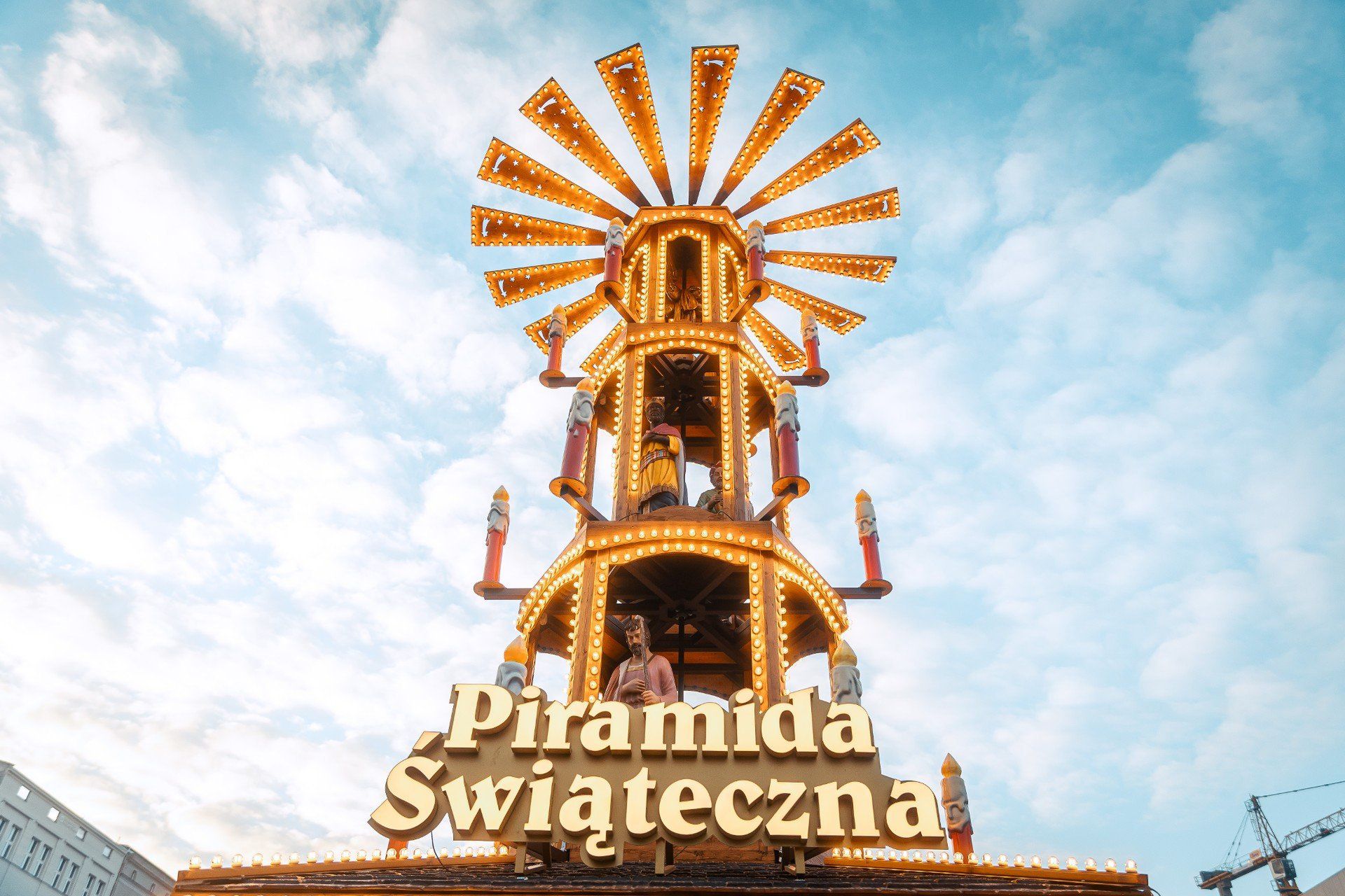 Jarmark na placu Wolności w pierwszy dzień grudnia