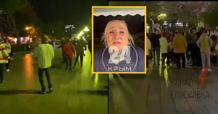 Nagranie z Krymu. Tak ludzie reagują na sytuację w Chersoniu