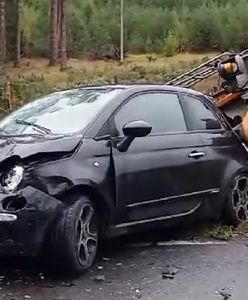 Tragedia na drodze w Warmińsko-Mazurskiem. Zderzenie czterech pojazdów