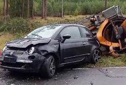 Tragedia na drodze w Warmińsko-Mazurskiem. Zderzenie czterech pojazdów