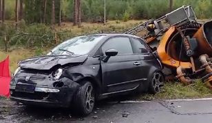 Tragedia na drodze w Warmińsko-Mazurskiem. Zderzenie czterech pojazdów