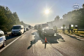 Mysłowice: Utrudnienia na A4. Zderzyło się 5 pojazdów