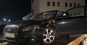 Kościan: 23-latek porzucił auto na środku ronda i próbował uciekać pieszo przed policjantami