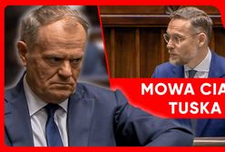 Mowa ciała Tuska w Sejmie. Reakcje premiera na słowa Boguckiego