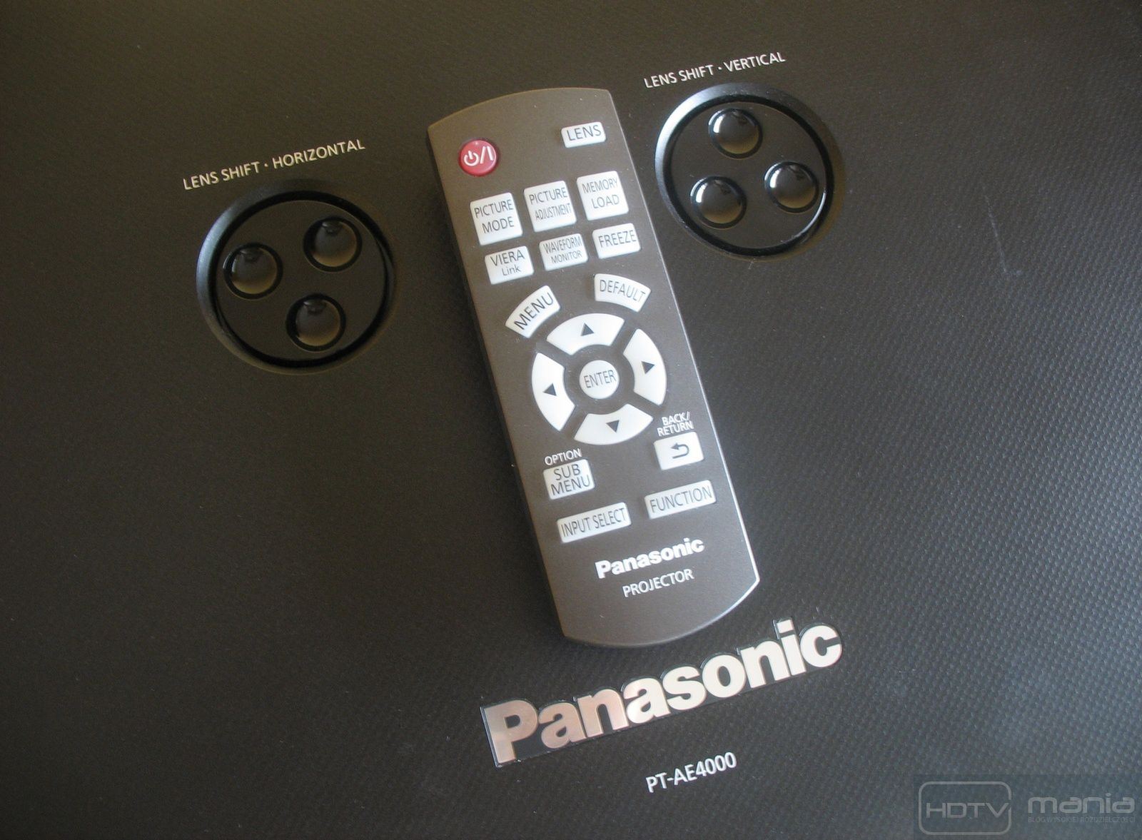 Panasonic PT-AE4000E - test projektora 4