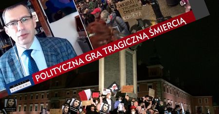 TVP Info o protestach w Warszawie. Głos zabrała również Krystyna Pawłowicz