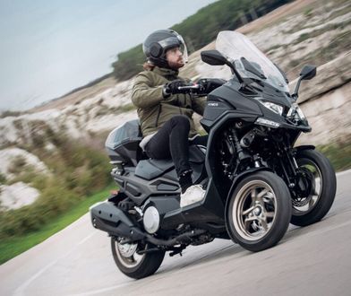 Trójkołowy skuter na kategorię B Kymco CV3 wreszcie w Polsce. Znamy cenę
