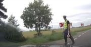 Zatrzymała go policja. Nagranie. "Nie drzyj się na mnie facet"