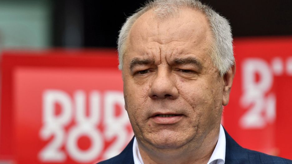 Wicepremier oraz minister ds. aktywów państwowych Jacek Sasin odpowiedzialny za Pocztę Polską 