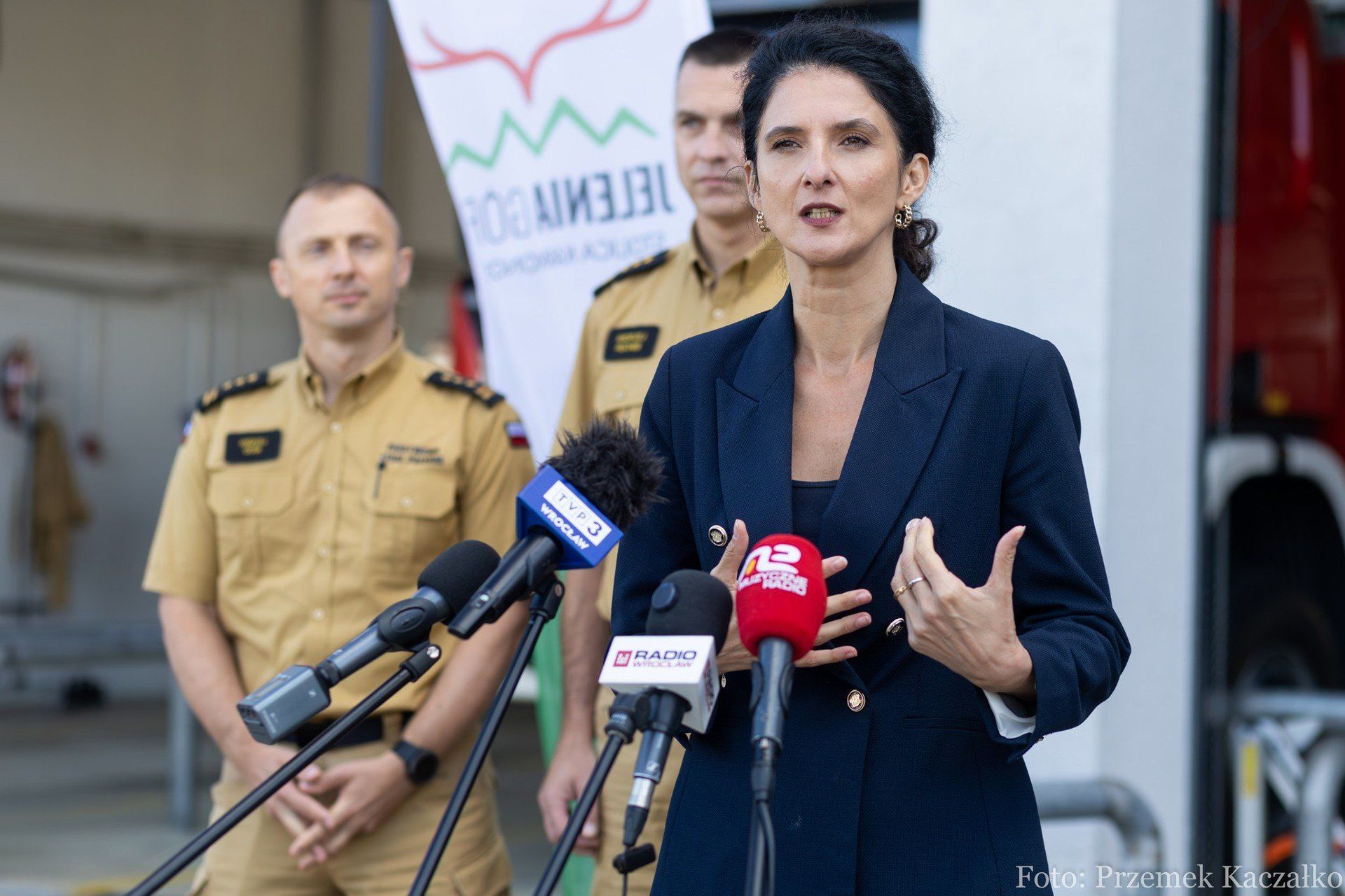 12.09.2025 Podpisanie umowy na remont JRG 1 PSP w Jeleniej Górze