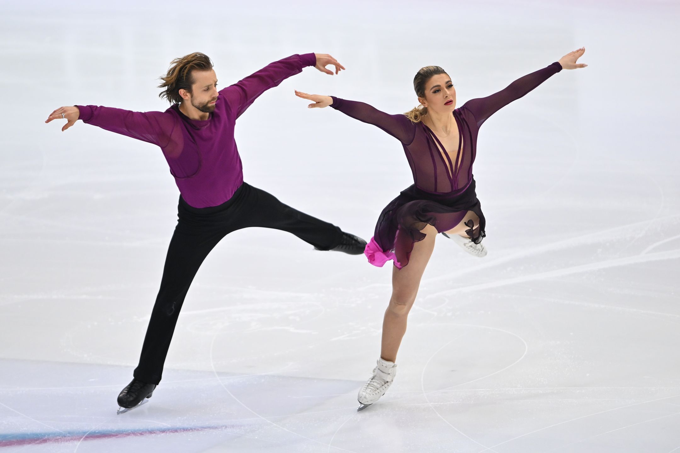 Kaitlin Hawayek i Jean-Luc Baker, 2022