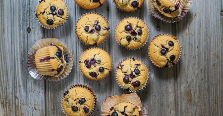 Muffinki jagodowe