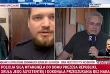 Tomasz Sakiewicz o interwencji policji w jego mieszkaniu