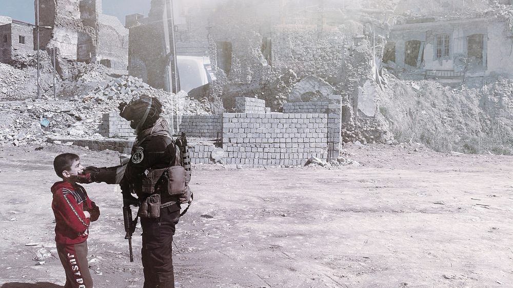 "Kid from Mosul" - zwycięskie zdjęcie w konkursie iPhone Photography Awards 2022.