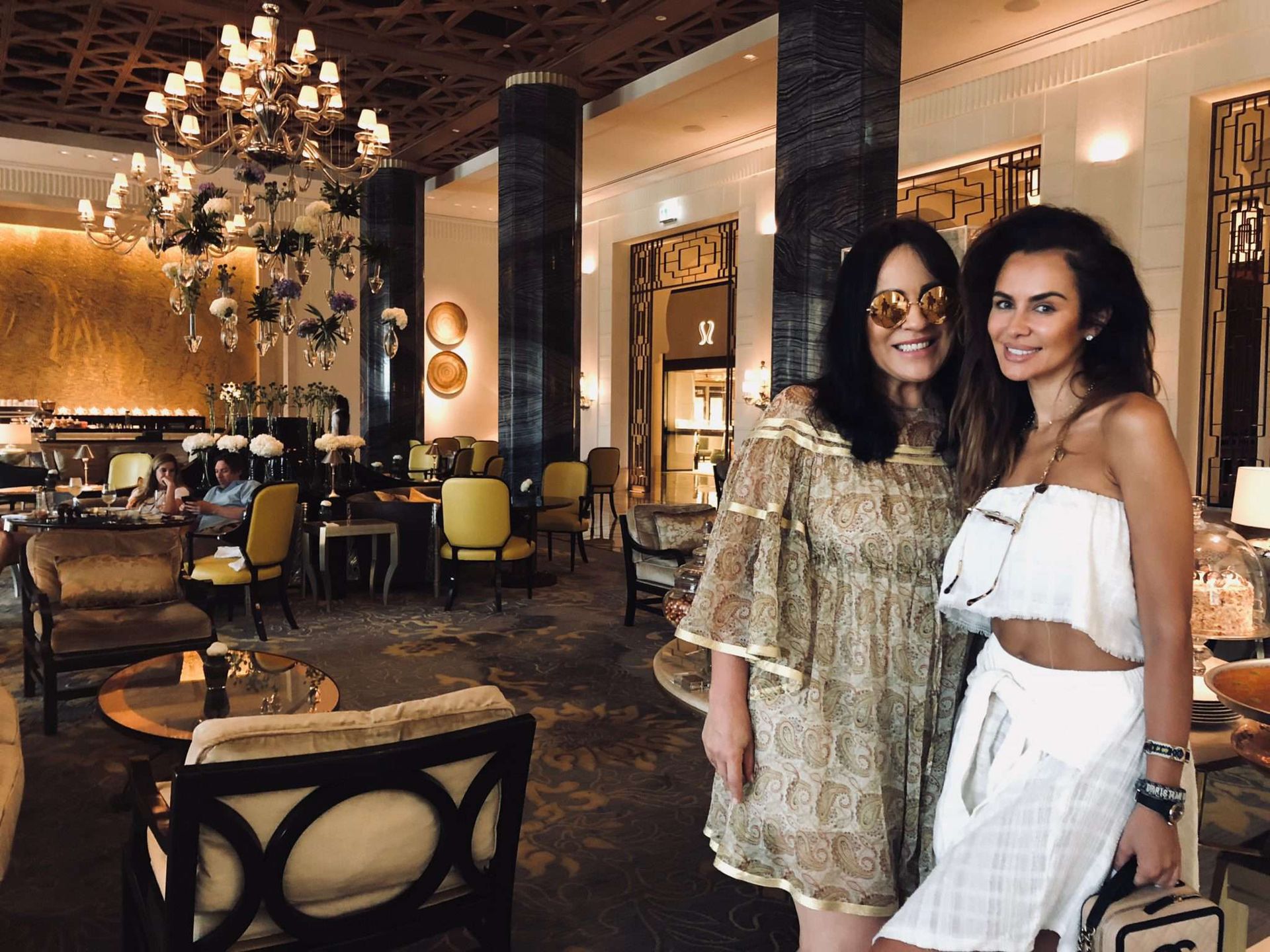 Natalia Siwiec i dr Iwona Gnach-Olejniczak w Dubaju