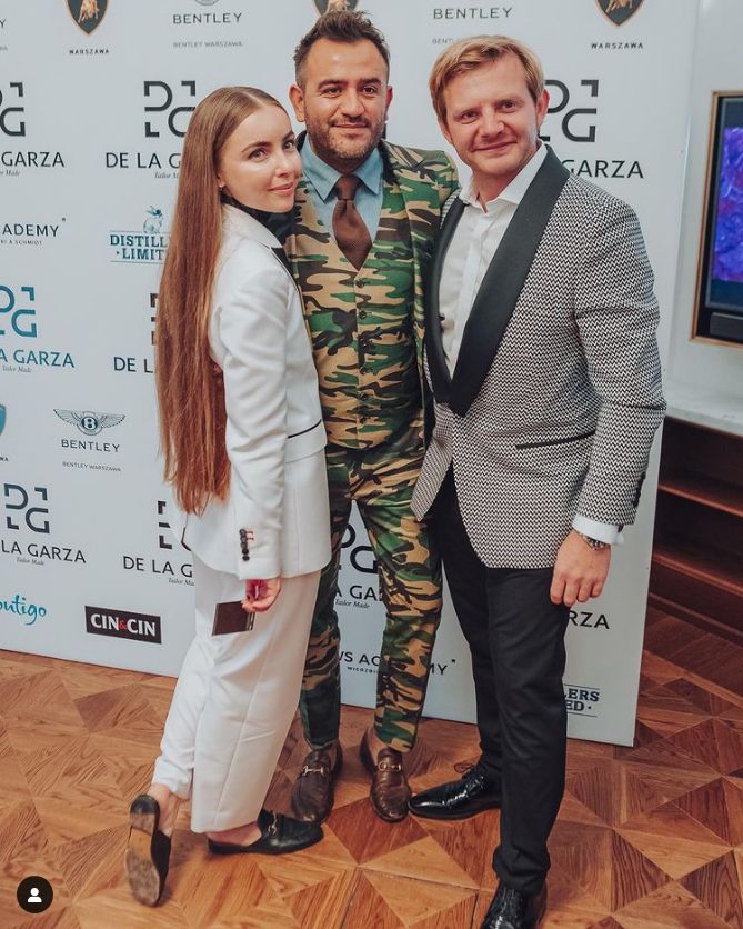 Anna Jędrzejuk i jej wspólnik Rodrigo De La Garza ubierają wielu celebrytów