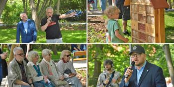 Otwarto wyjątkowy park w Toruniu. Upamiętnia artystkę