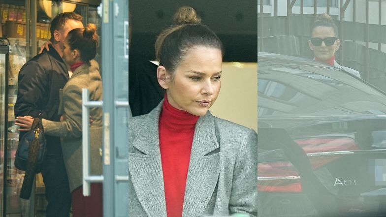 Paparazzi "przyłapali" Paulinę Sykut-Jeżynę z mężem