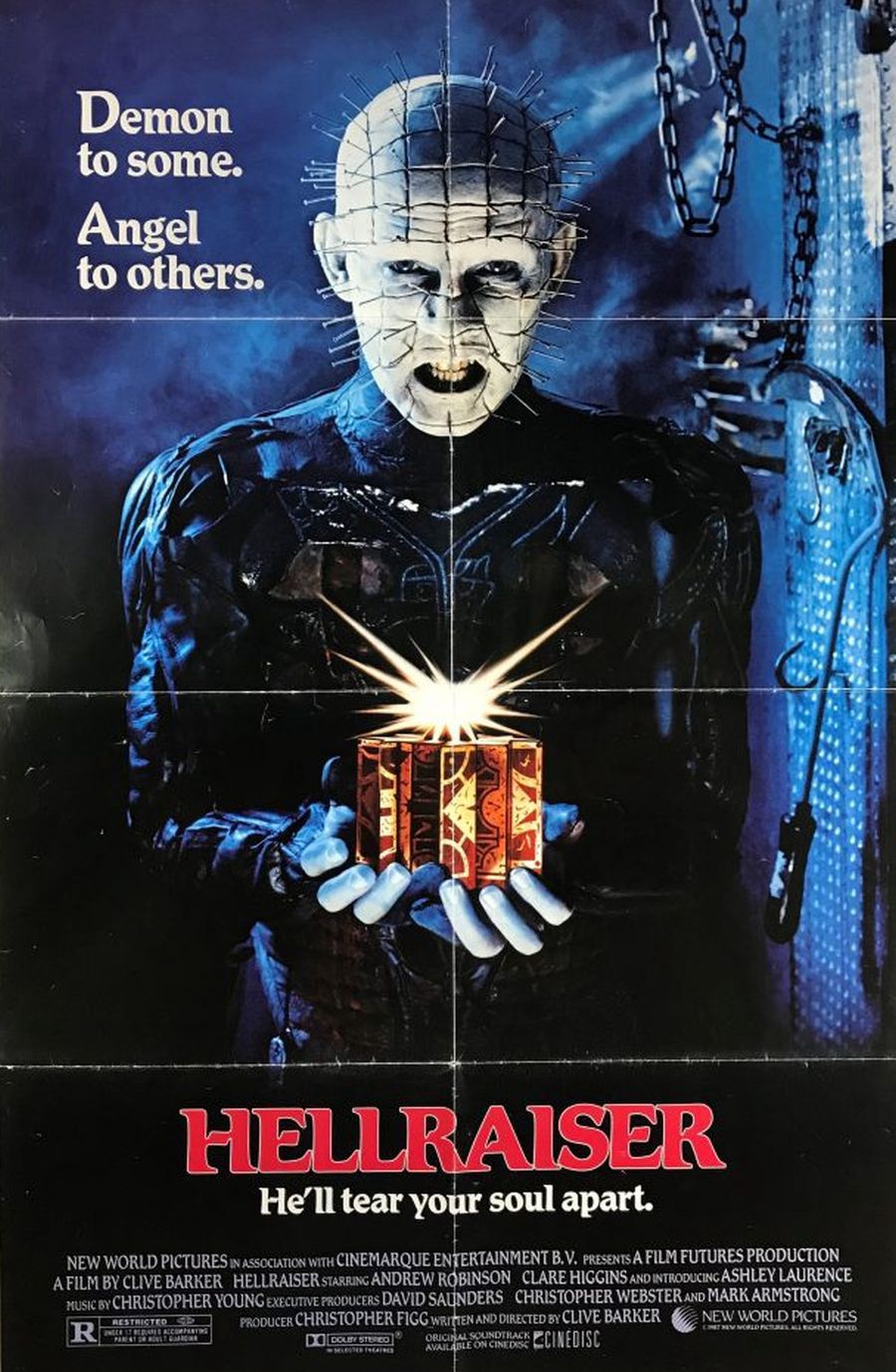 Plakat filmu "Hellraiser"