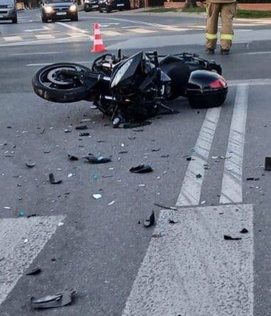 Wypadek z udziałem 42-letniego kierowcy