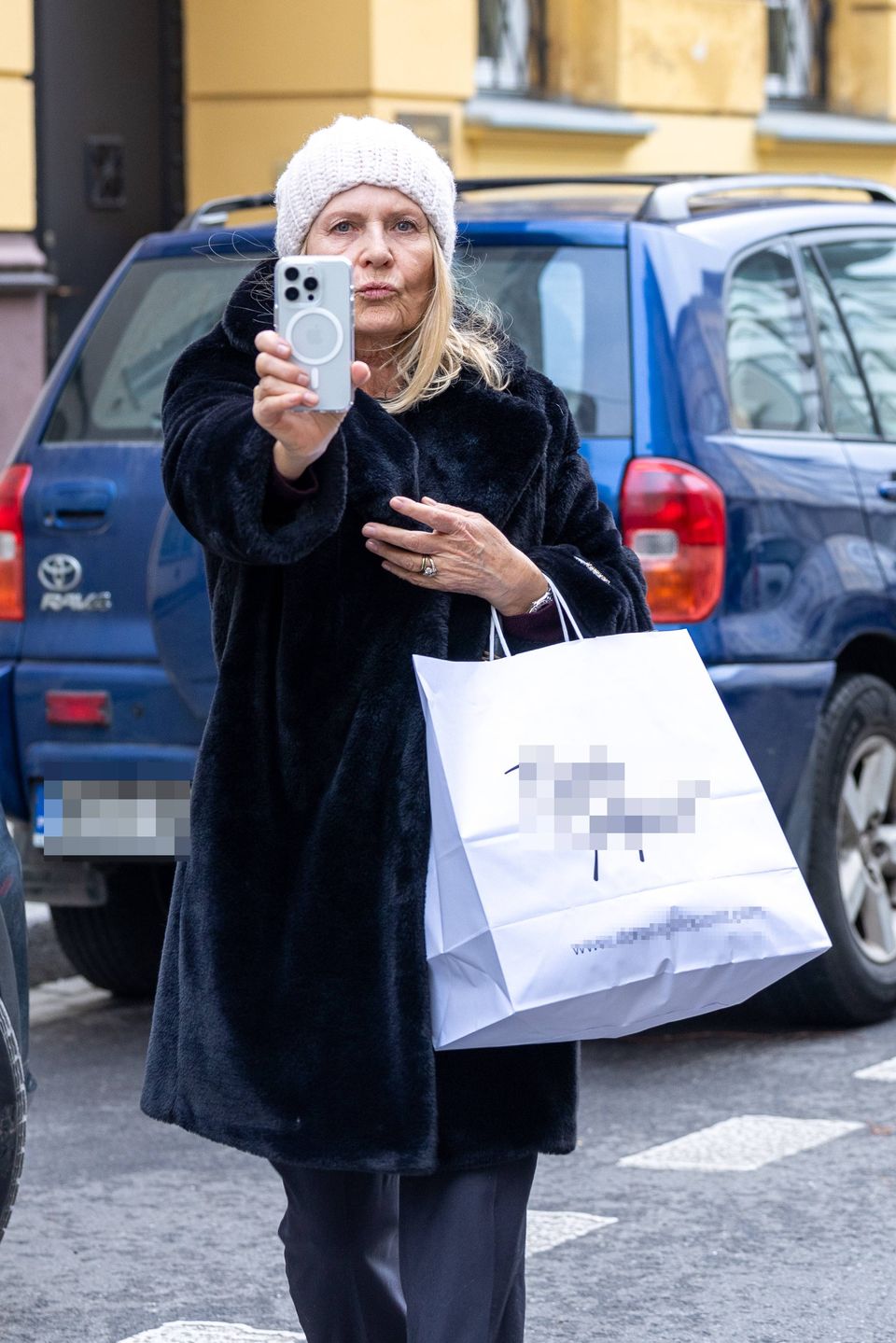 Grażyna Szapołowska "przyłapana" na mieście