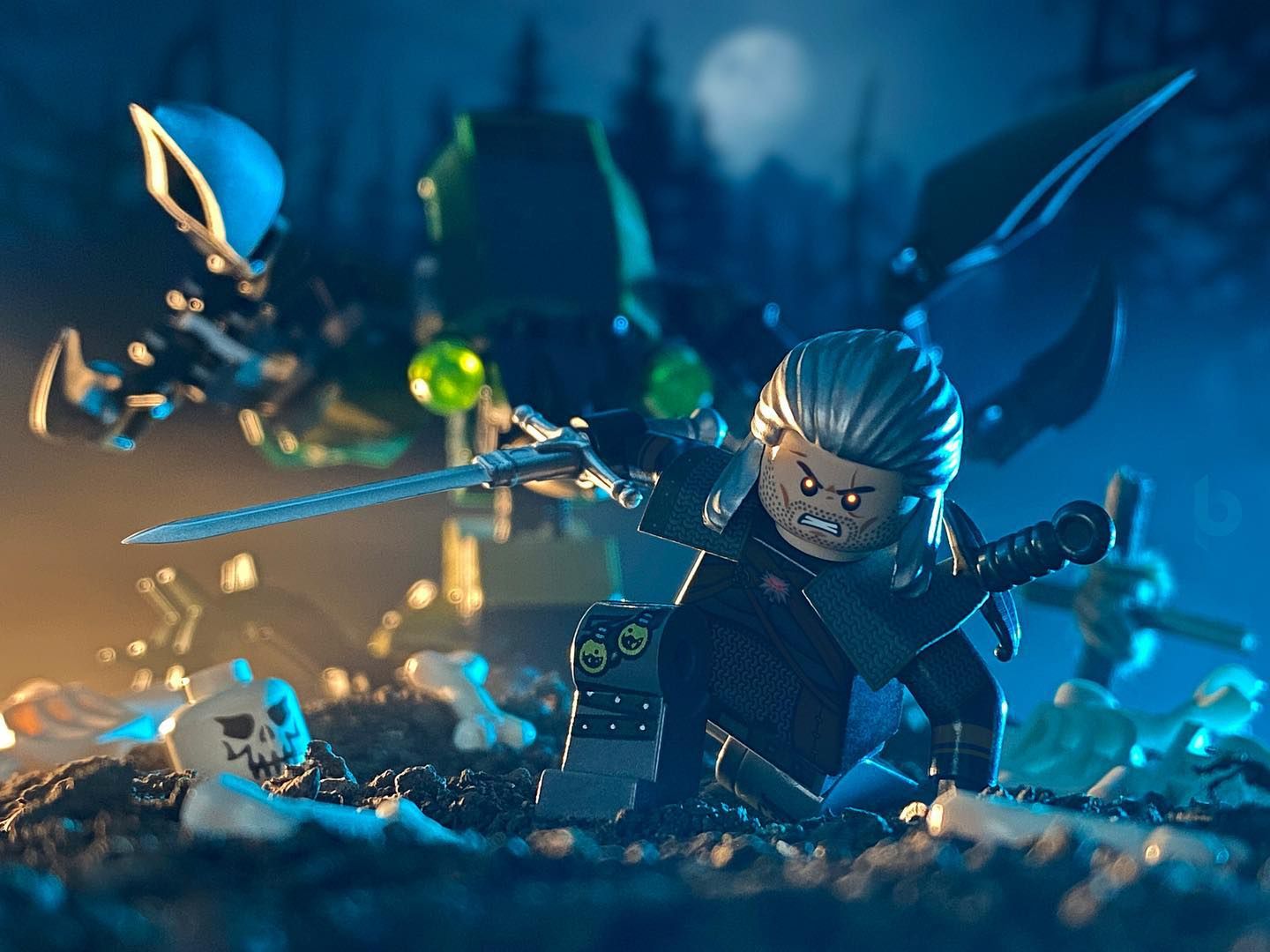 Świat filmu z klocków LEGO. Artysta odtworzył kultowe sceny przy użyciu figurek 24