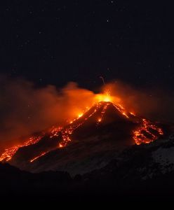 Etna znów się przebudziła. W sieci pojawiły się nagrania