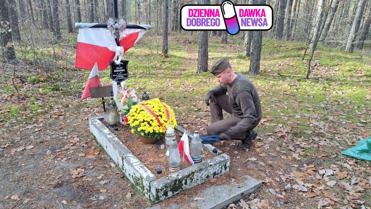 Leśnicy uporządkowali zapomniane leśne mogiły