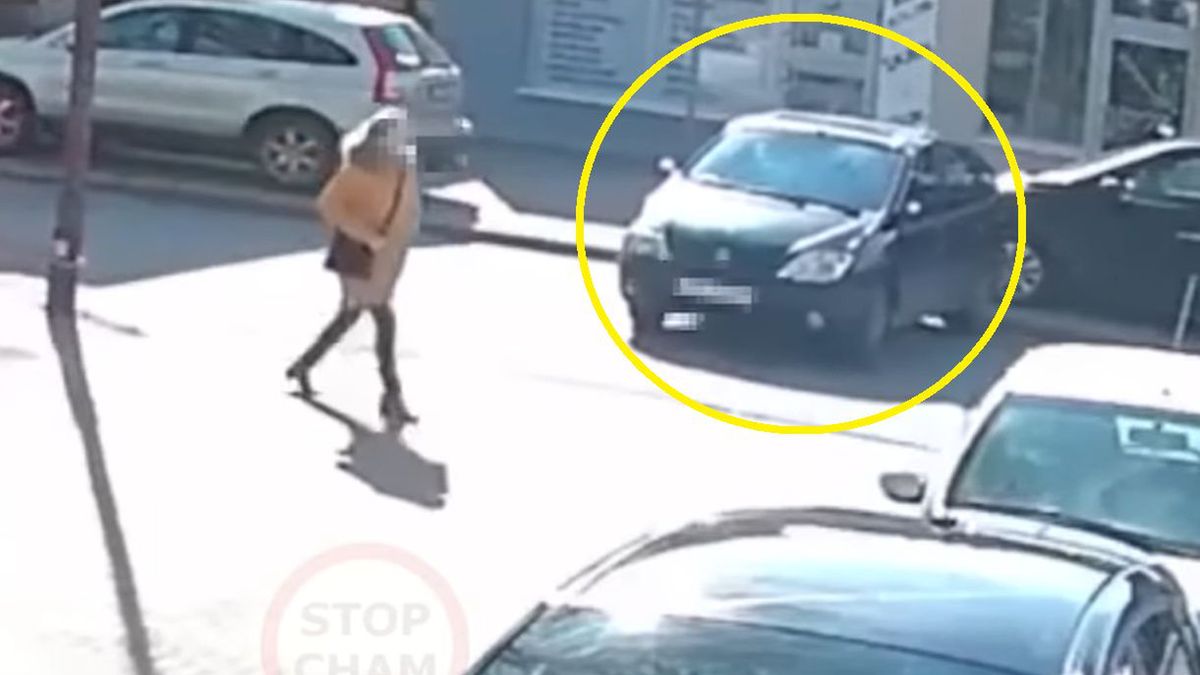 80-letni "mistrz kierownicy" został nagrany