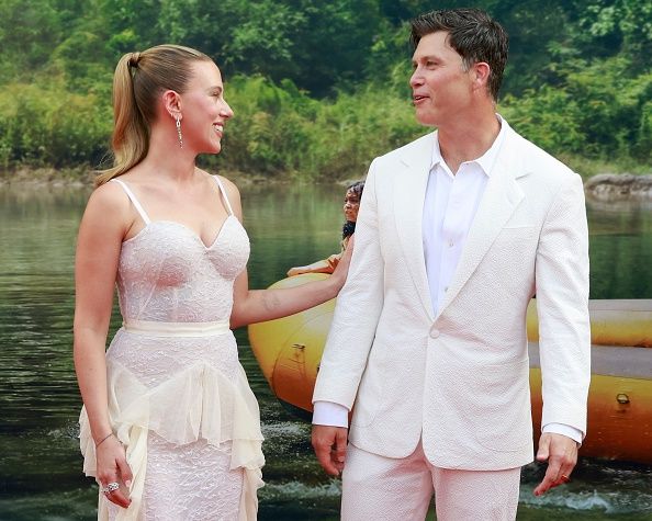 Scarlett Johansson z mężem