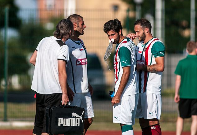 Calahorro po pierwszej pomocy medycznej /fot. Damian Filipowski