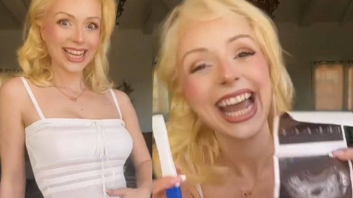 Tak poinformowała męża o tym, że jest w ciąży. 