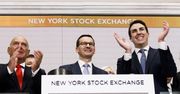 Premier Morawiecki na Wall Street. Otworzył sesję nowojorskiej giełdy