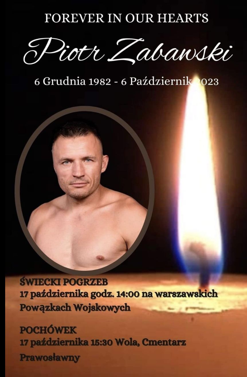 Nie żyje Piotr Zabawski