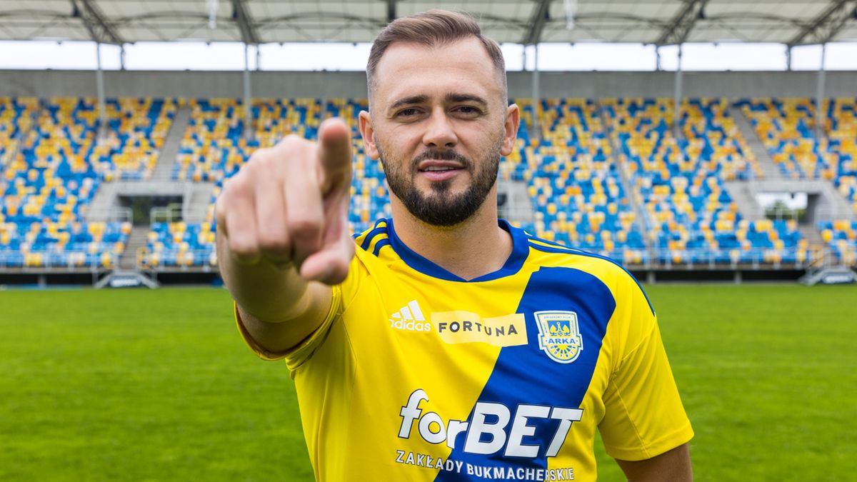 Materiały prasowe / Stanisław Wrzosek / arka.gdynia.pl / Na zdjęciu: Szymon Sobczak