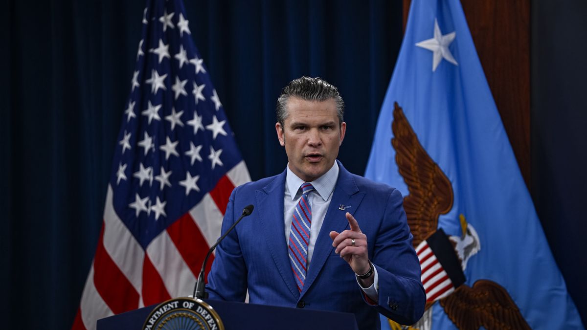 Sekretarz Obrony USA Pete Hegseth