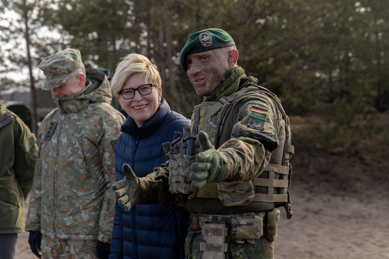 - Nie jest możliwym, aby Kreml i Mińsk nas zaskoczyły, znienacka atakując - mówi Ingrida Šimonytė