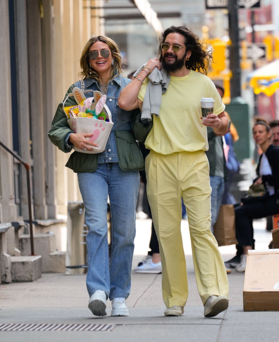 Heidi Klum i Tom Kaulitz "przyłapani" w Nowym Jorku