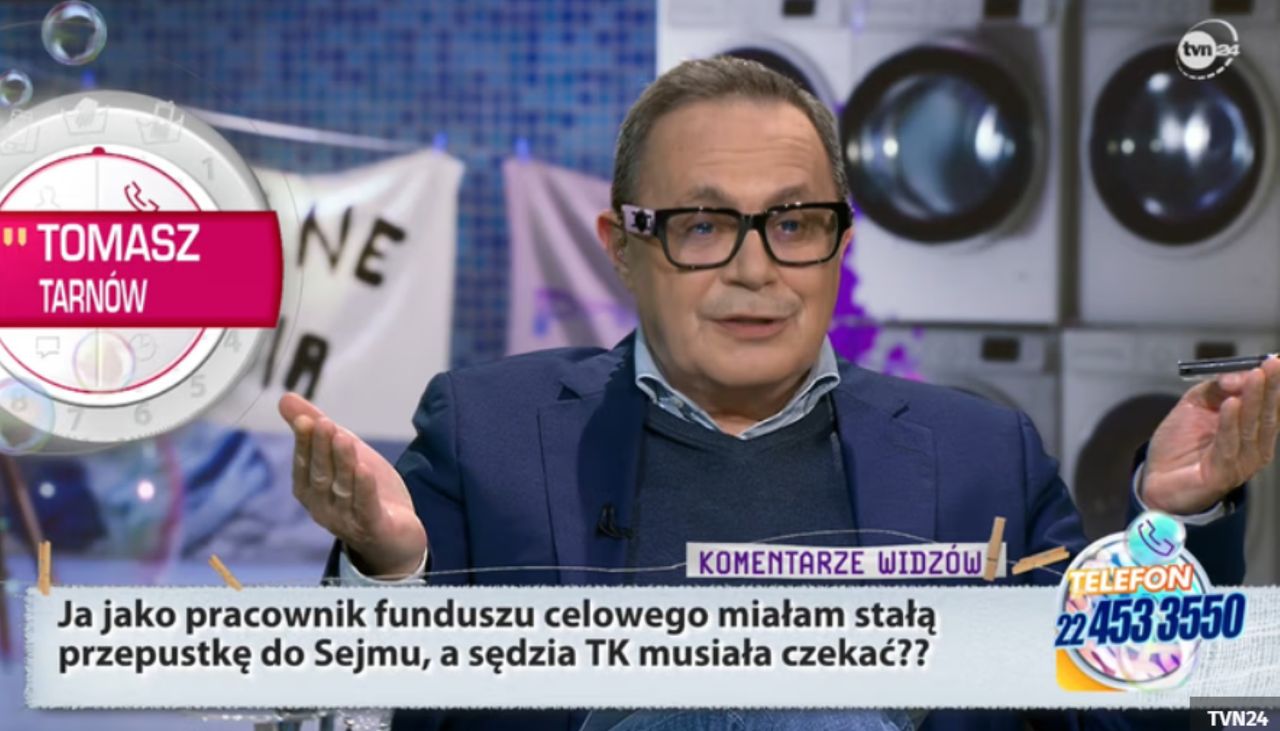 Przeciwnik aborcji zadzwonił do "Szkła kontaktowego". Tomasz Sianecki spuentował